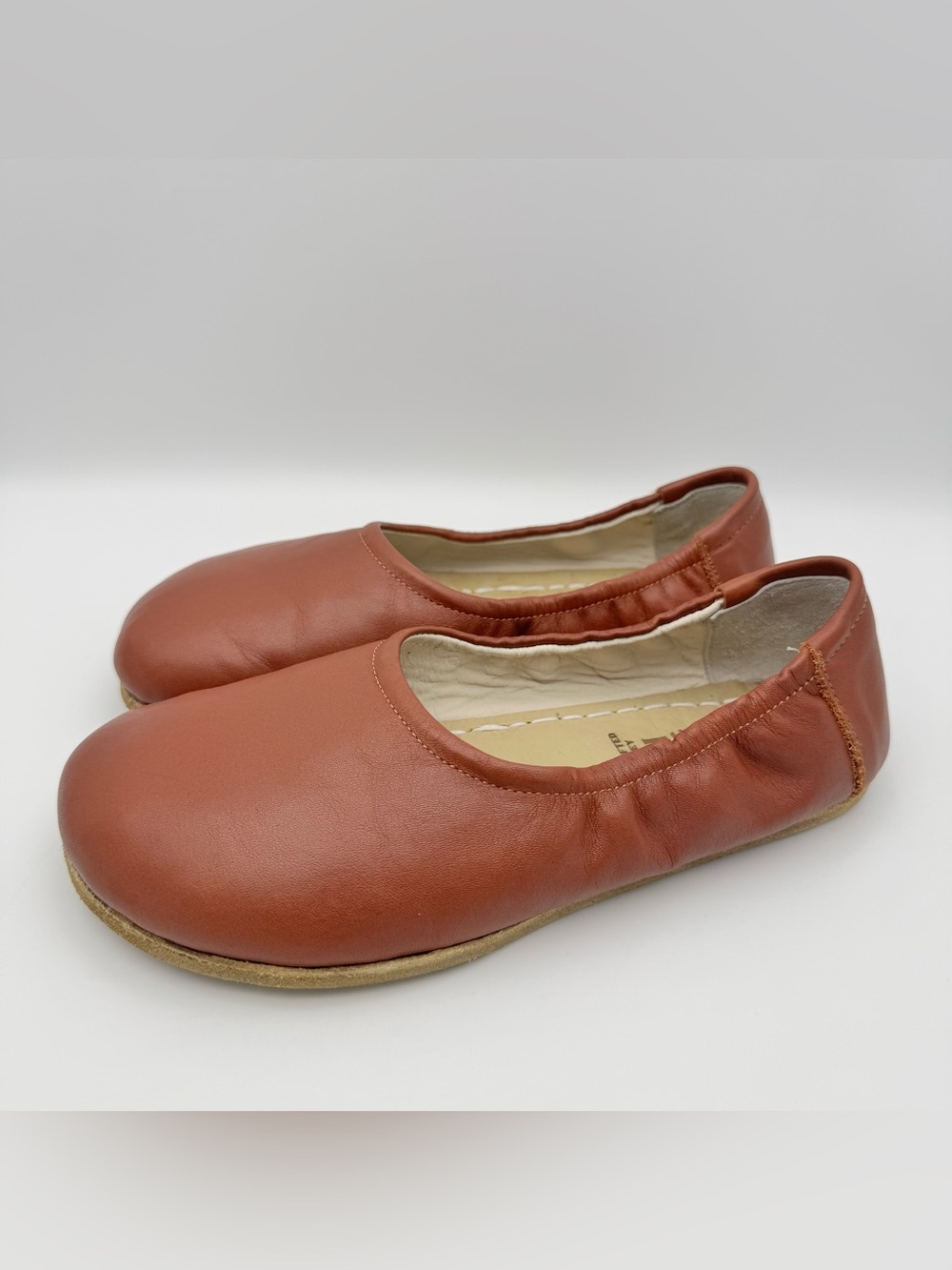 Earthing Harmony Grounding Barefoot Ballet Flats Women 9 9.5 EU 40 Handcrafted